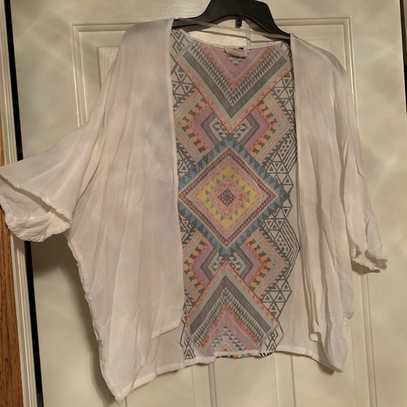 PacSun Tribal Print Summer Cardigan - Picture 2 of 3